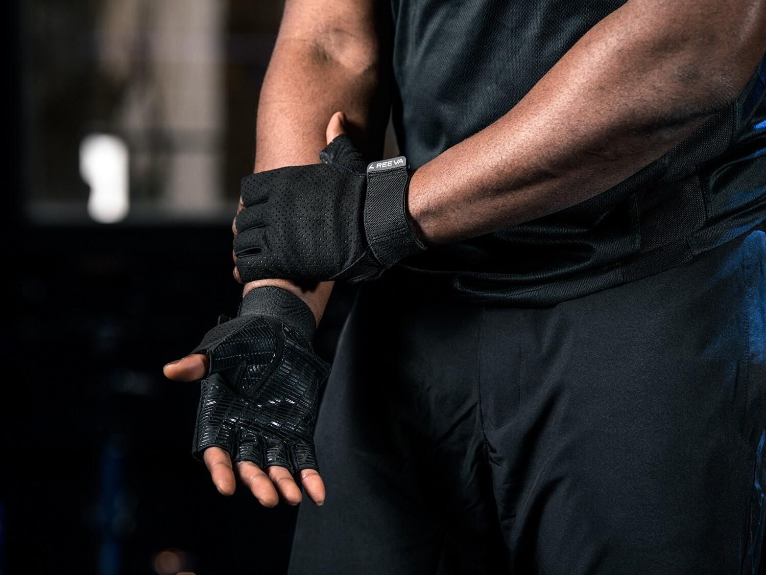 Guantes Fitness - Cuero Clarino 6/6