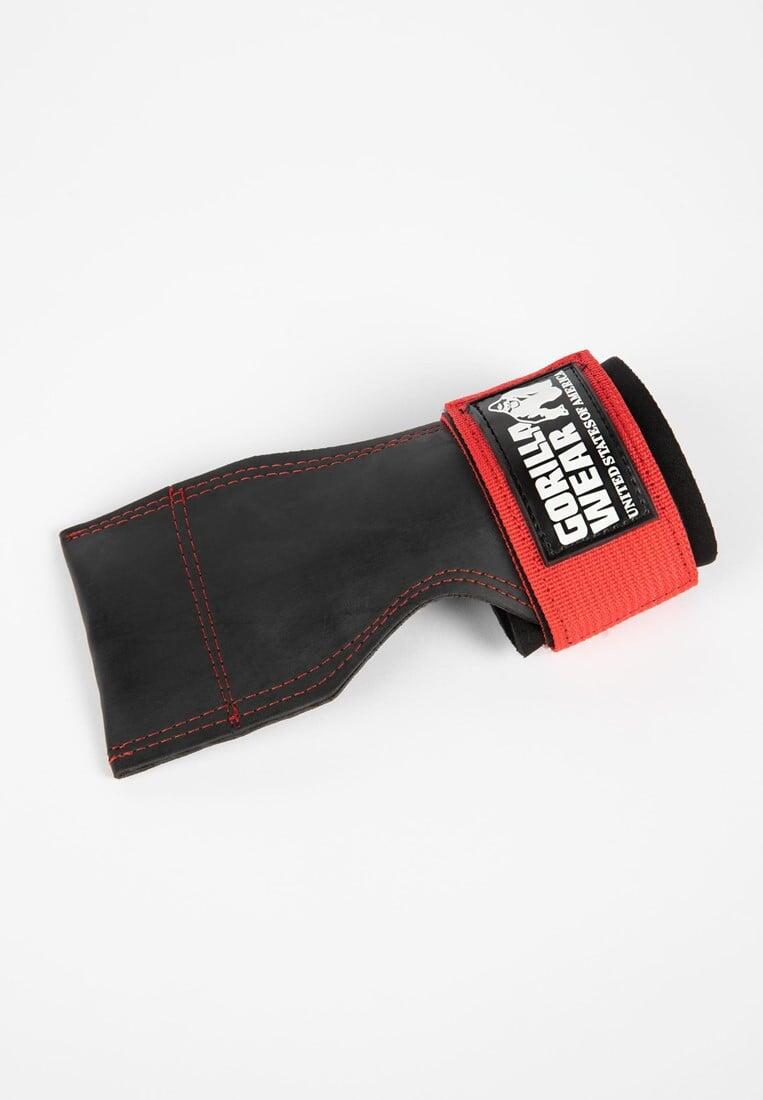 Puños de elevación - Negro/Rojo 3/5