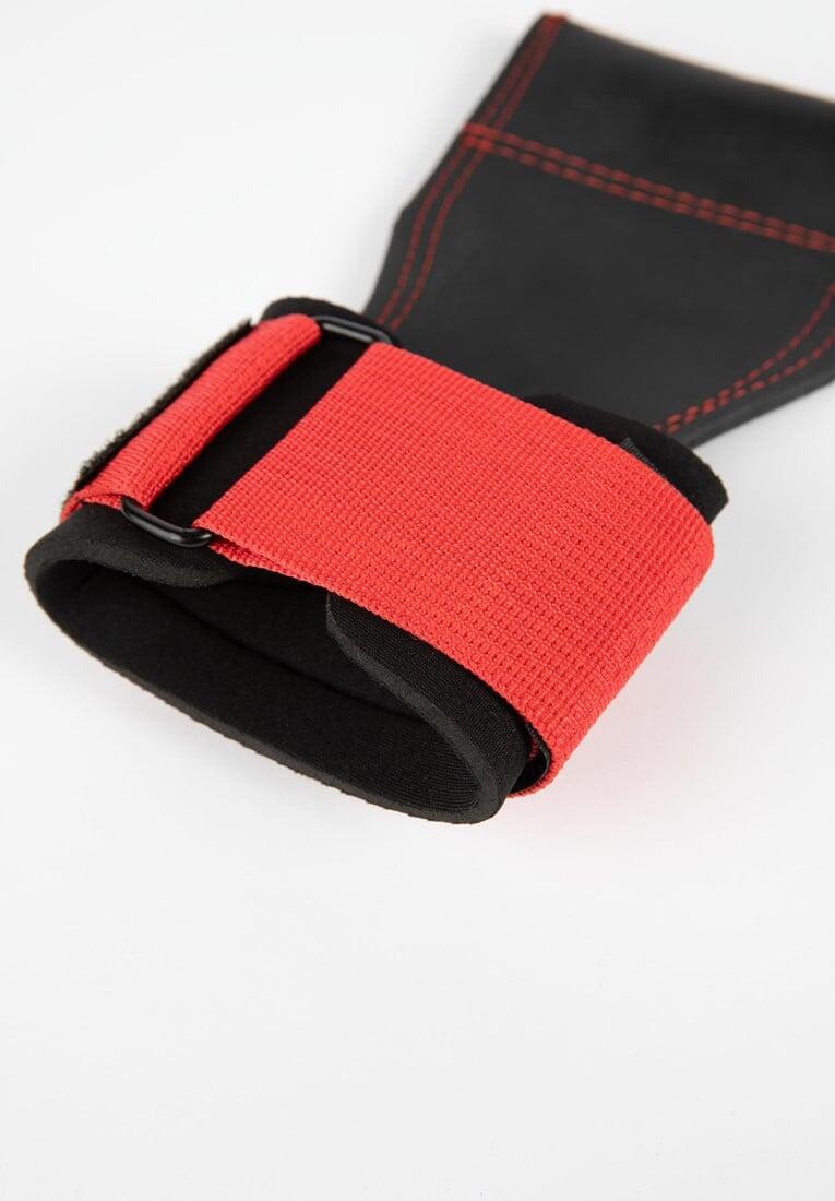 Puños de elevación - Negro/Rojo 4/5