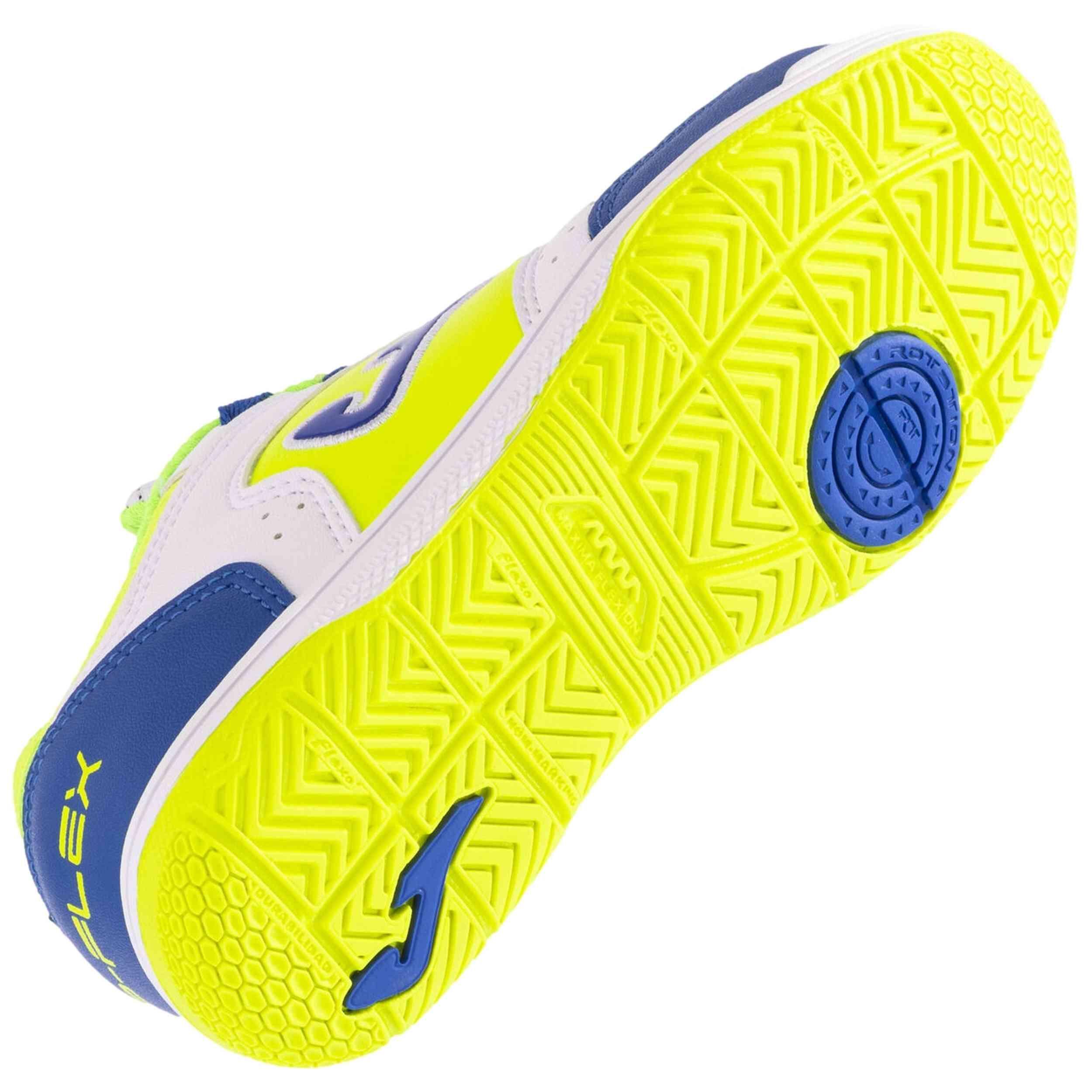 Chaussures de foot en salle pour garçons Top Flex Jr 24 TPJW IN 5/5