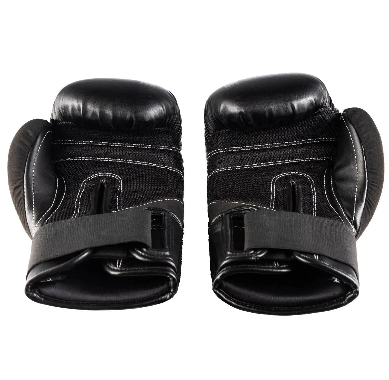 Boxhandschuhe - Leder - Schwarz 3/5