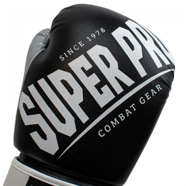 Gants de boxe - Rebel - Noir/Gris/Blanc 5/6