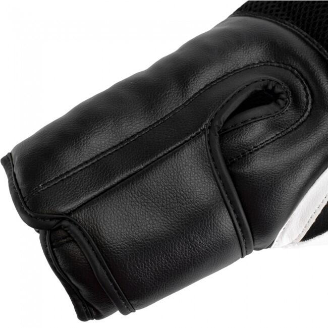 Ace (Kick) Boxing Gloves - Black/White 5/6