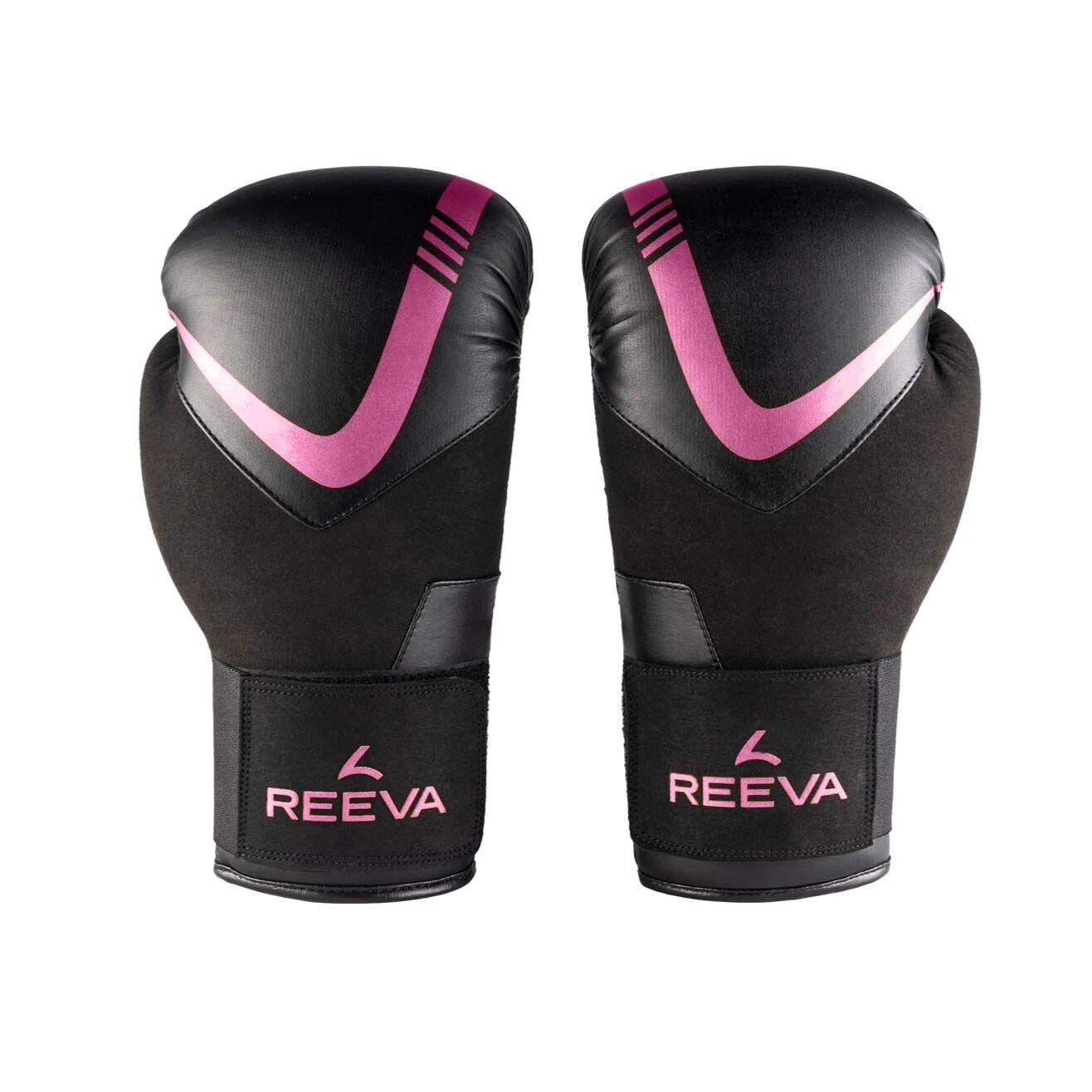 Luvas de boxe - Pele - Rosa 4/5