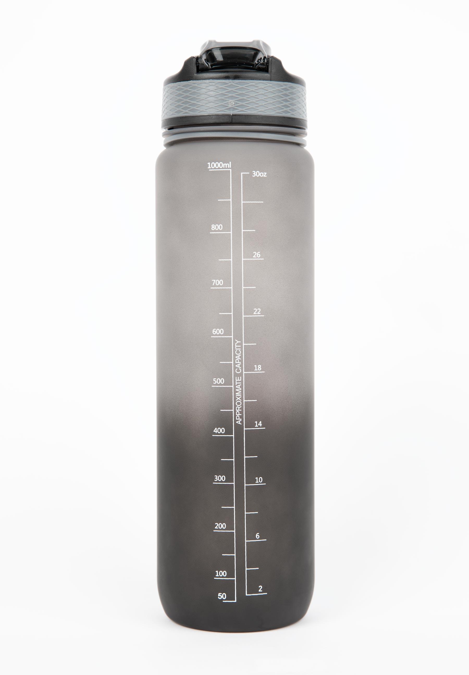 Gradient Water Bottle 1000ML - Zwart/Grijs 3/5