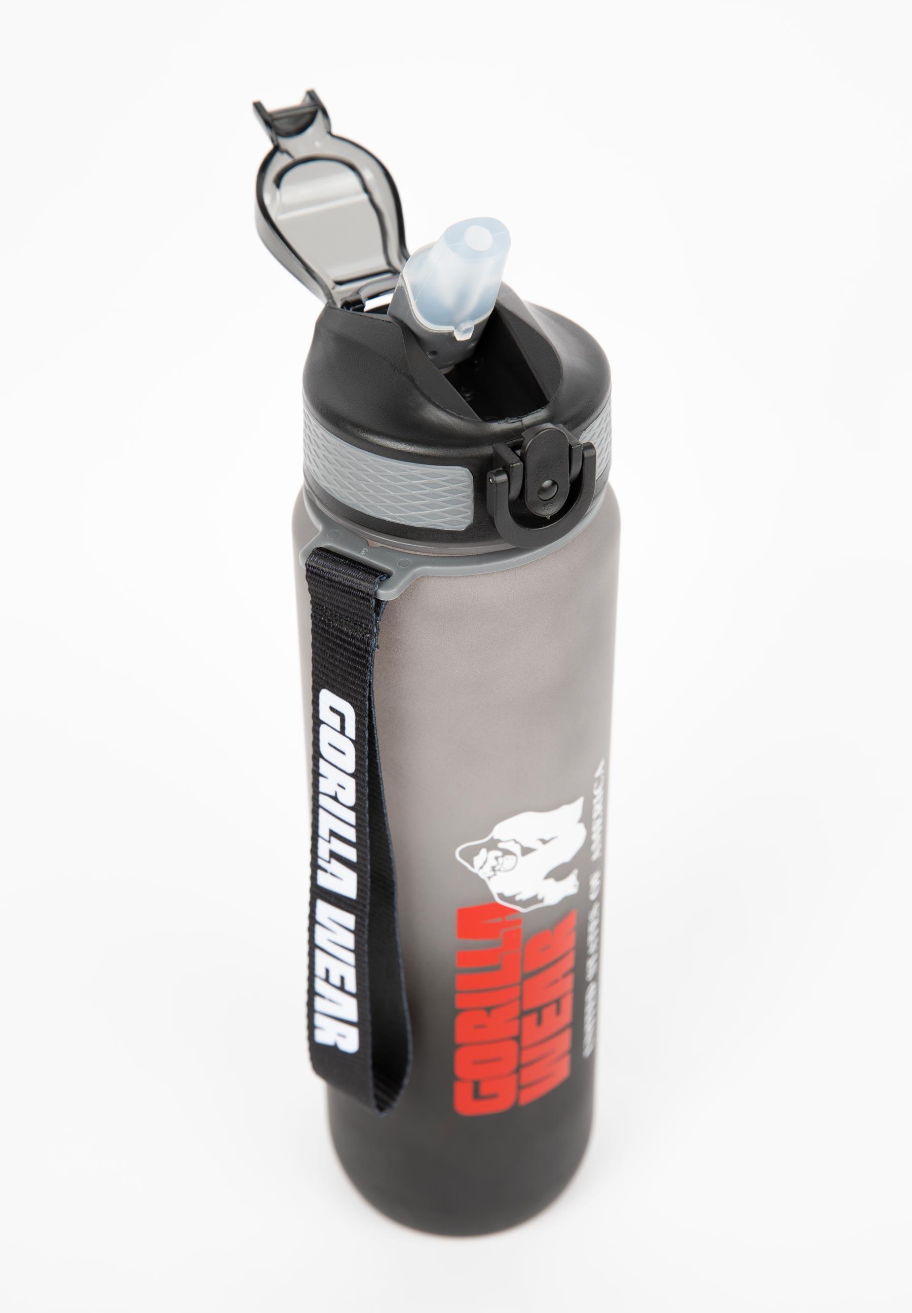 Gradient Water Bottle 1000ML - Zwart/Grijs 2/5