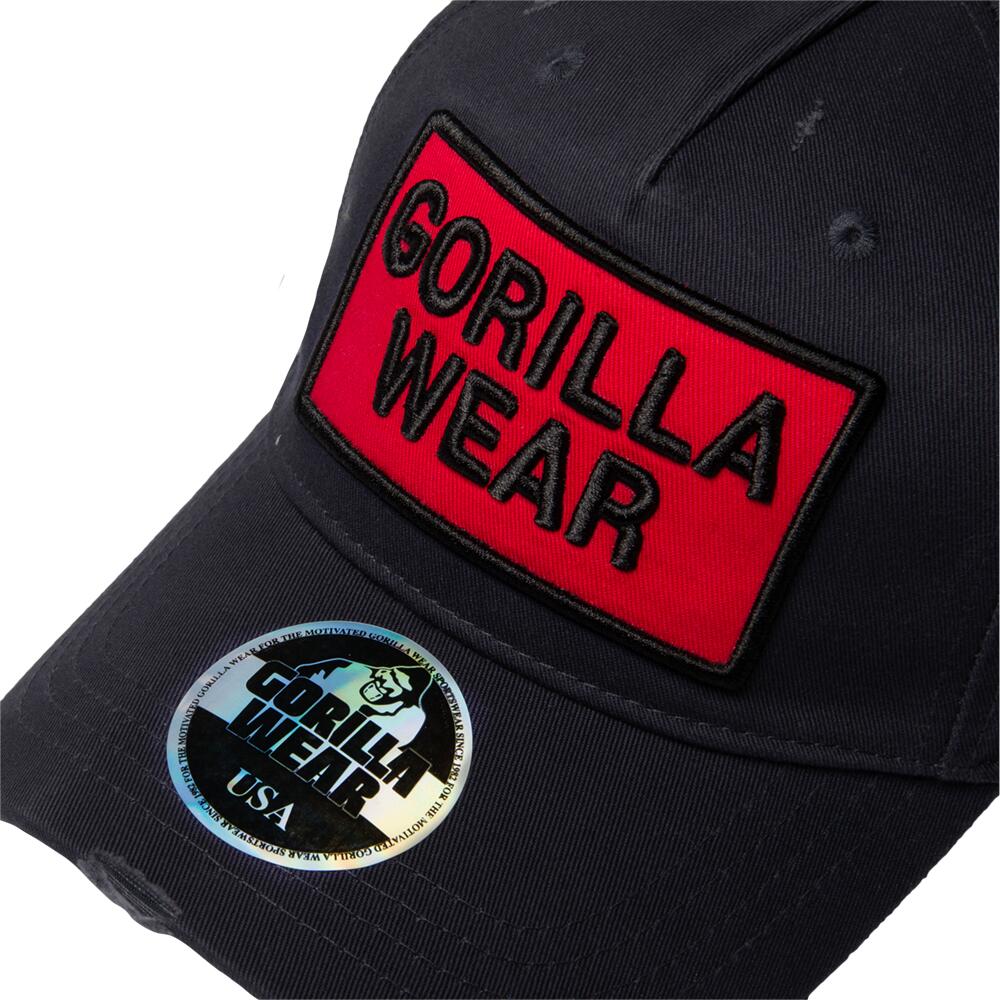 Harrison Gorra - Negro/Rojo 4/7
