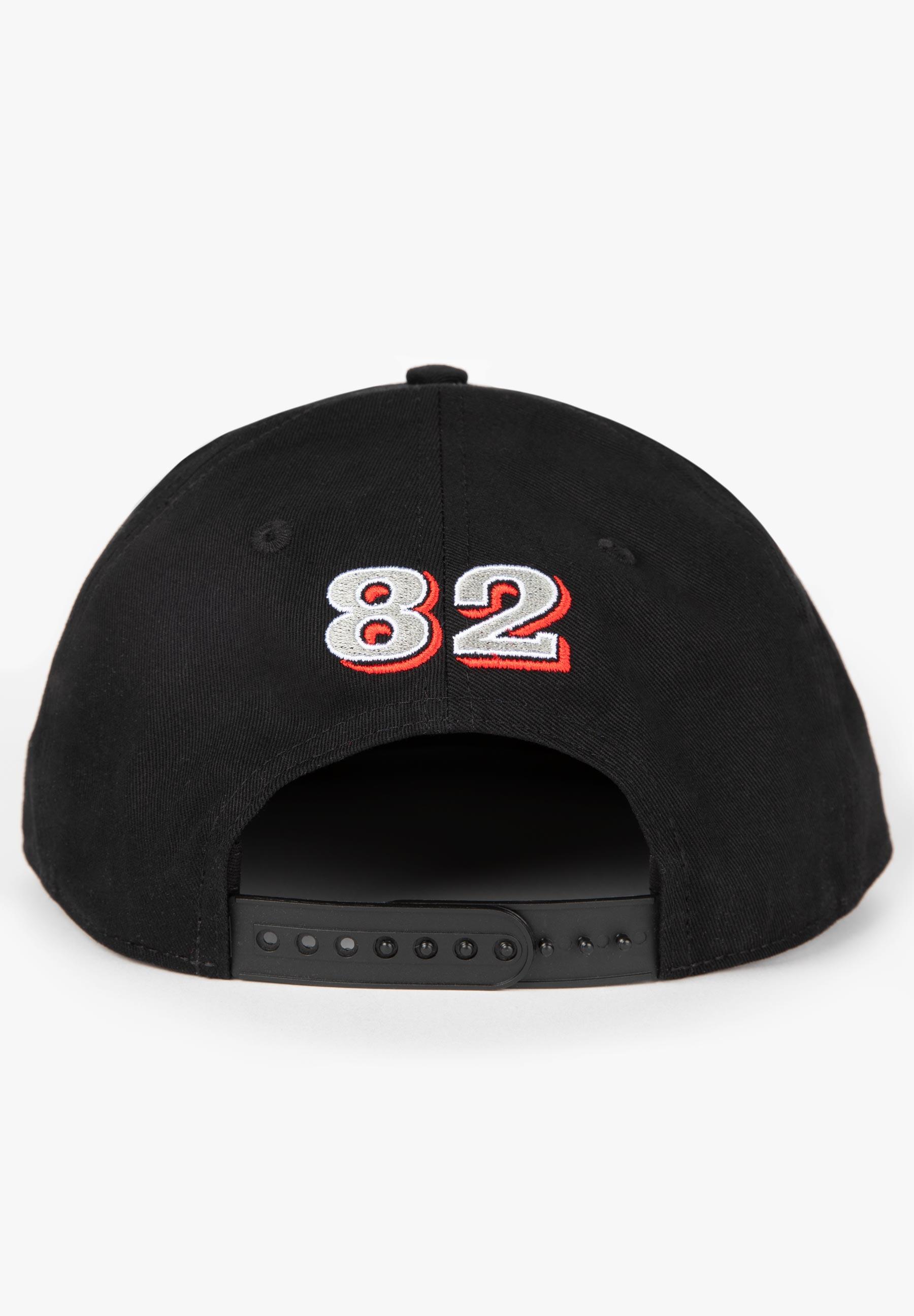 Wayne Snapback Gorra - Negro 3/6