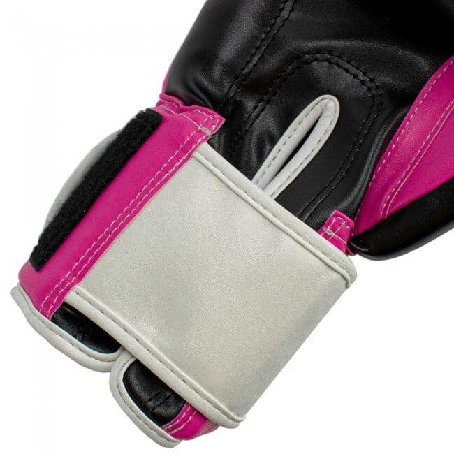 Gants de boxe - Rebel - Noir/Rose/Blanc 5/6