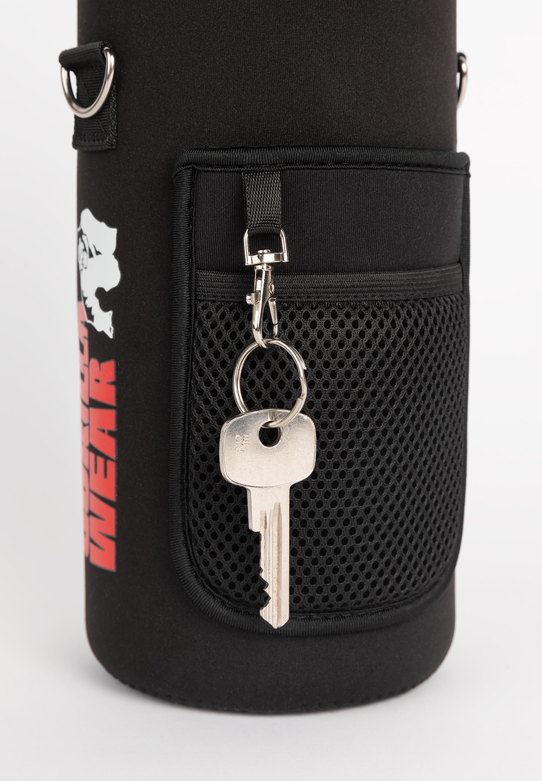 Water Bottle With Sleeve 2L - Zwart 4/7