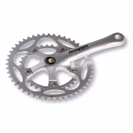 Stronglight Kurbelgarnitur 2F IMPACT 170 mm silber 34/50