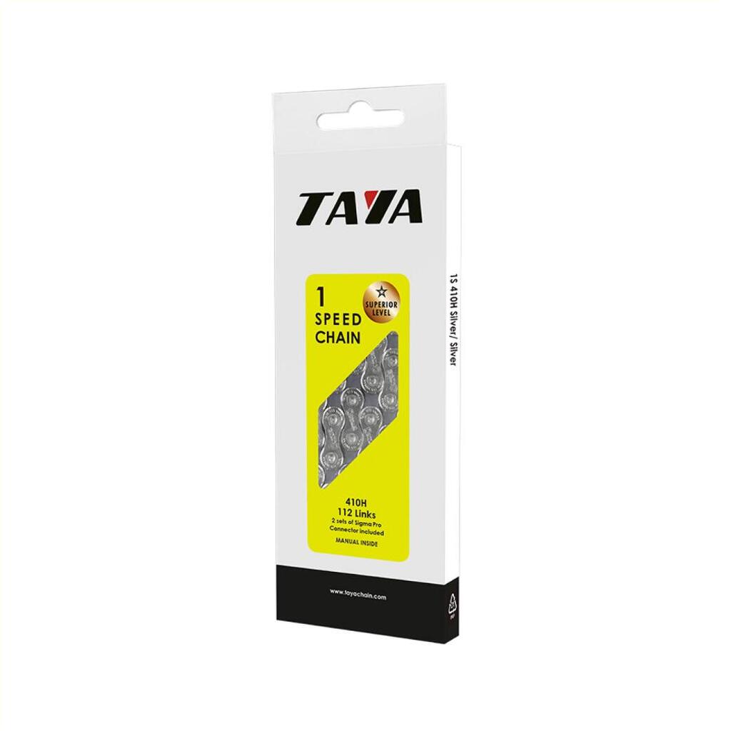 Taya 410H chain 1/2 x 1/8 — black.