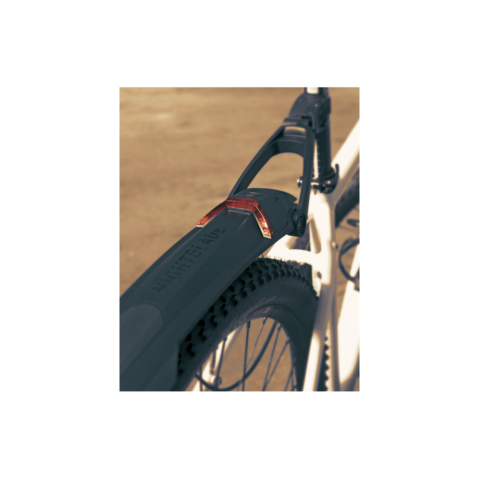 SKS NightBlade Achterspatbord 29+27,5 met Achterlicht QR 2/4