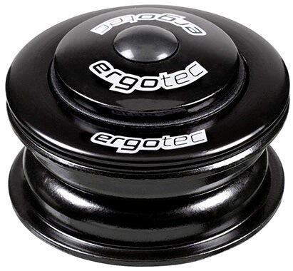 Ergotec - Serie sterzo A118SAC 1-1/8 semi-integrata alluminio nero.