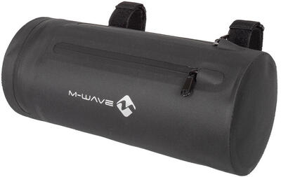 Messingschlager M-WAVE Rough Ride II Front S borsa manubrio 3 L nera.