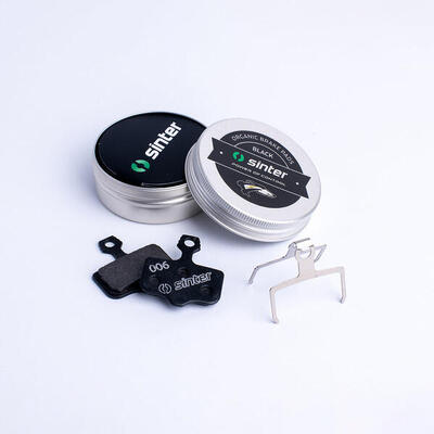 Sinter schijfremblokken performance zwart