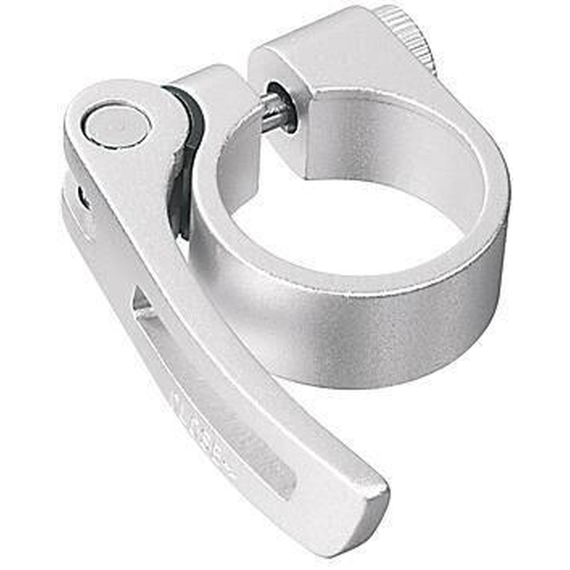 Ergotec - Pince De Stylo De Siège Scq-080 Ø28.6 Aluminium Avec - Serrage Tige Selle - Gris - Decathlon