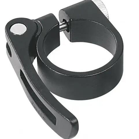 Ergotec Aluminium Quick-Release Seatpost Clamp 31.8 mm – Black.