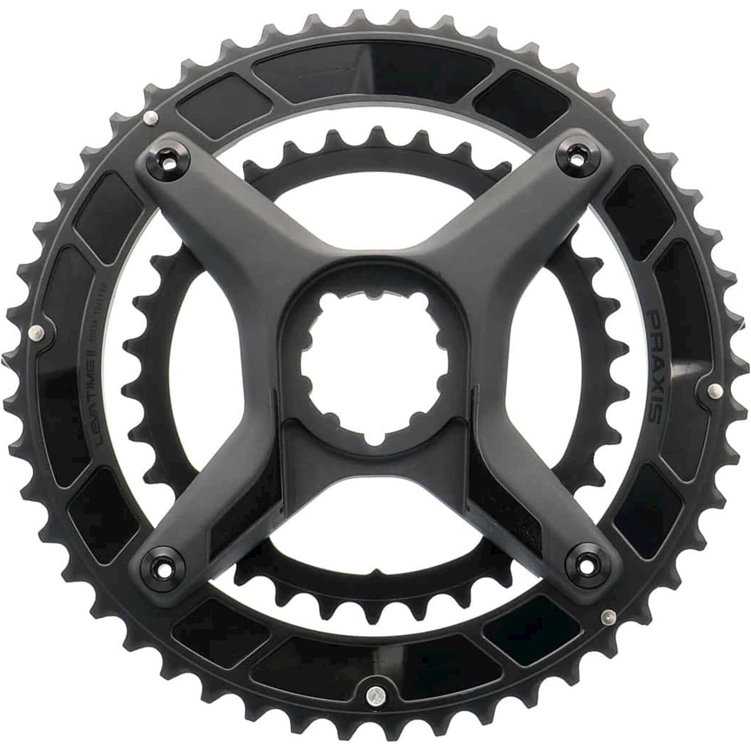 PRAXIS Praxis kit corone LT2 X-ring spider 48/32 nero.