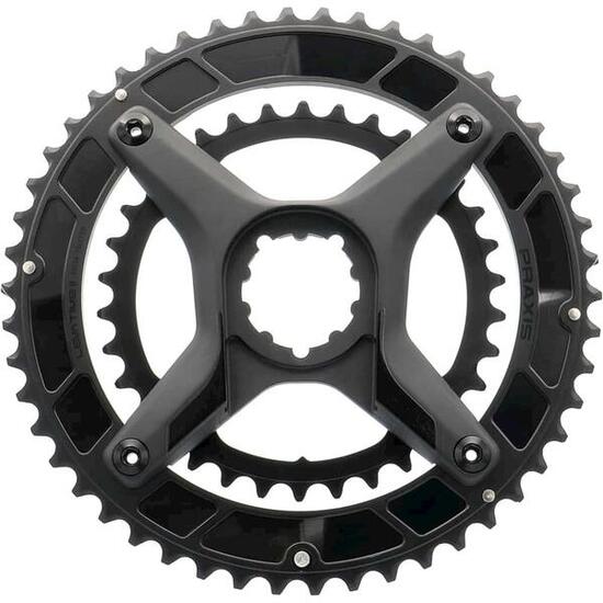 Corona Praxis LT2 X‑Ring Spider 52/36 nero