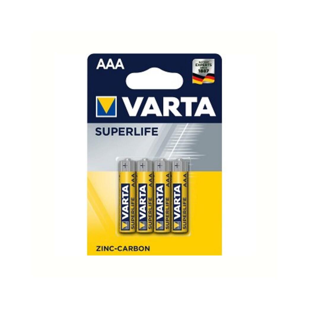 Varta - Varta - Varta Battery R03 Aaa 15v Krt (4 - Pile - Blanc - Decathlon