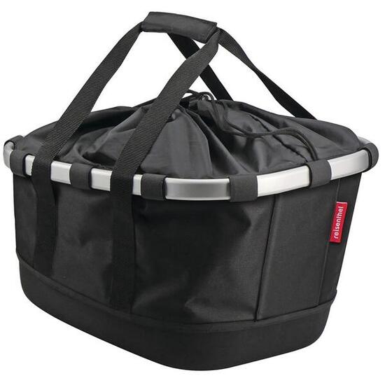 Klickfix City-Tasche Bikebasket GT black, 33x27x42cm, für Racktime