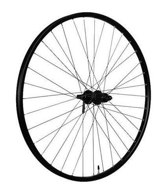 Shimano achterwiel rival 21-584 zwart disc qr 10v