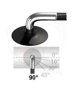 EDEL KRAFT Camera d'aria Imp AC 12 1/2 x 2 1/4 (47/62-203) valvola Auto 90° 43 mm.