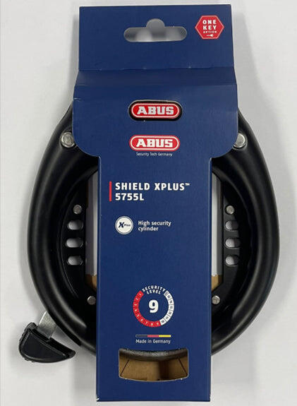 ABUS Shield XPlus 5755L ART 2 ringslot. 1/3