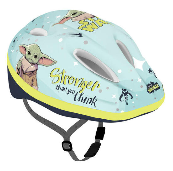 Casco bambino Seven Polska Mandalorian verde.