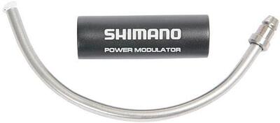 Shimano power modulator 135° v‑brake, zwart, aluminium.