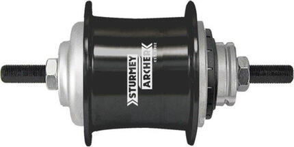 Sturmeyarcher Gear Hub 3 Speed ​​Sturmey Archer S-RF3 Freewheel 36 trous noir