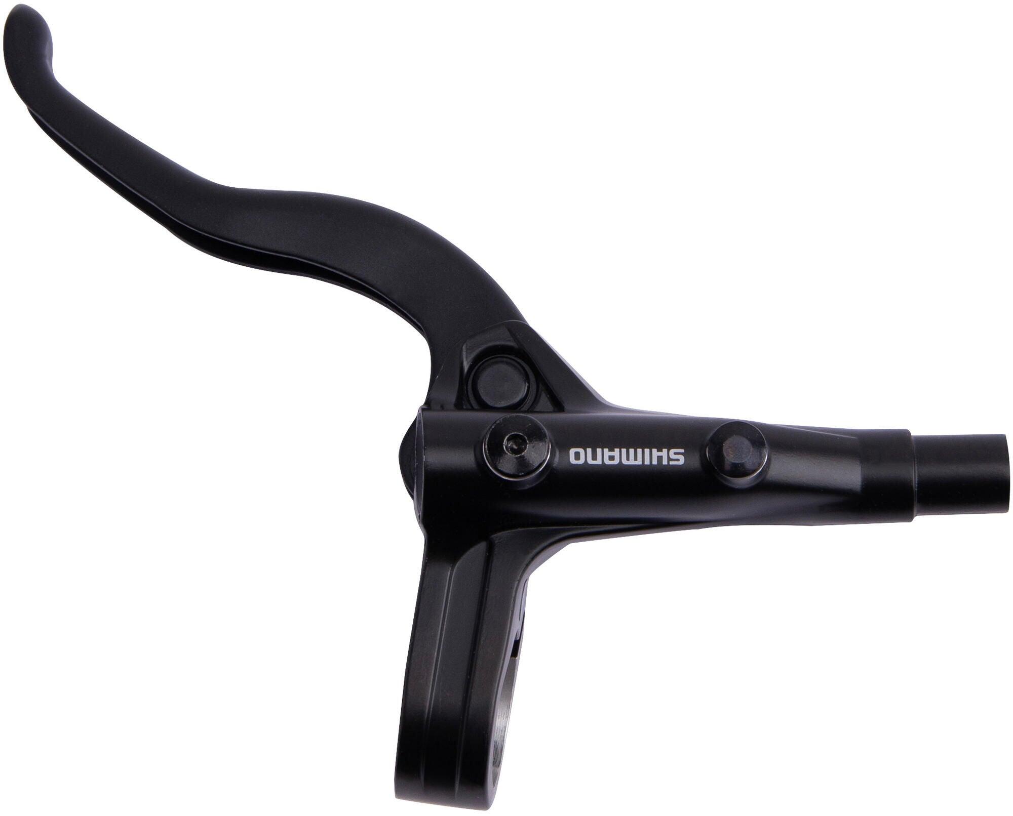 SHIMANO Shimano MT401 Leva Freno Sinistra Nera, Alluminio, 2 Dita.
