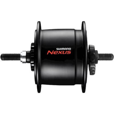 Shimano DH-C6000-2R dinamo da mozzo 6V 24W nero.