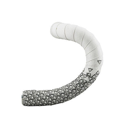 Nastro manubrio Deda Loop bianco-rosso 200 cm.