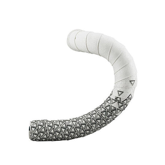 Nastro manubrio Deda Loop bianco-rosso 200 cm.