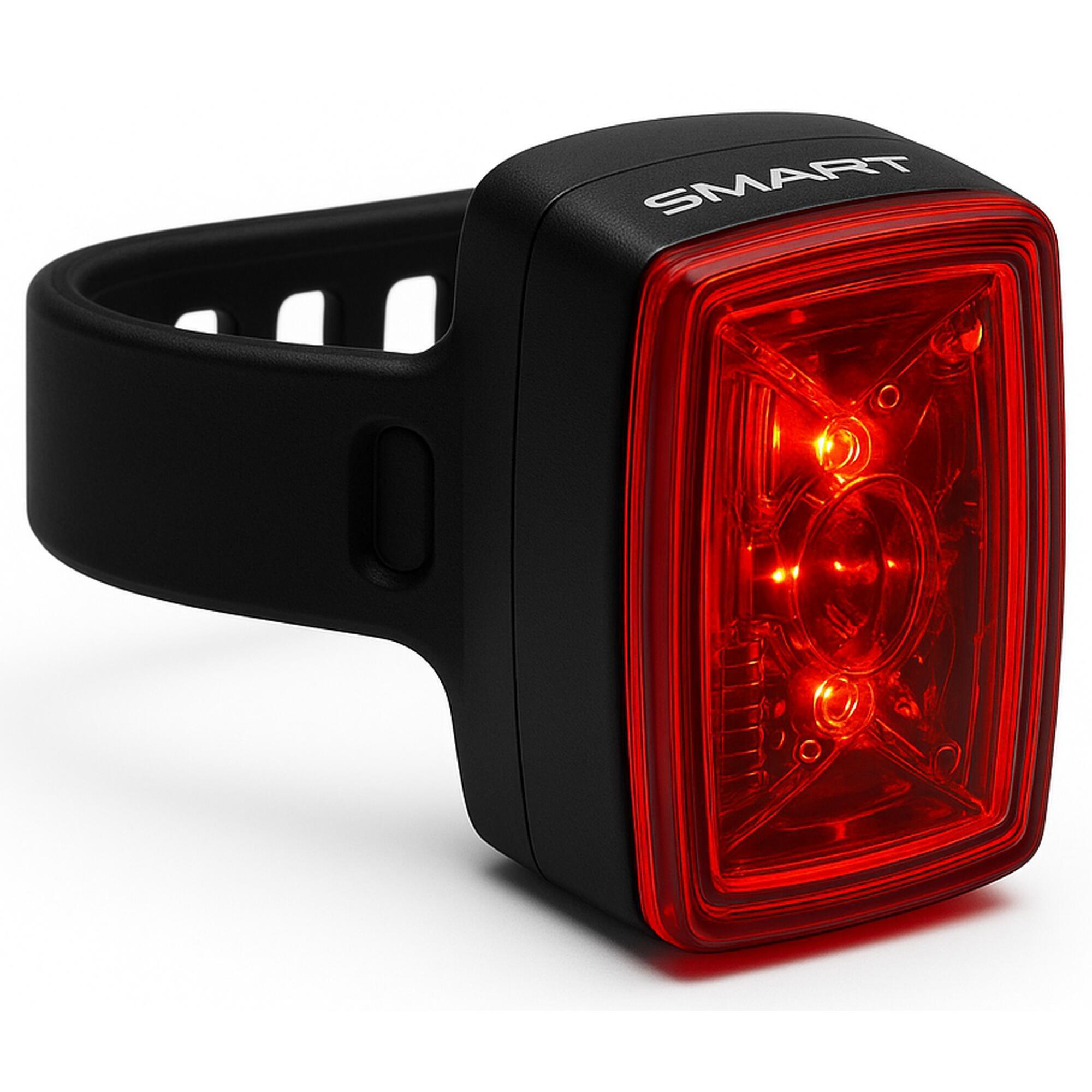 Smart - Feu Arrière Intelligent Bijou Usb - Éclairage Vélo - Incolore - Decathlon