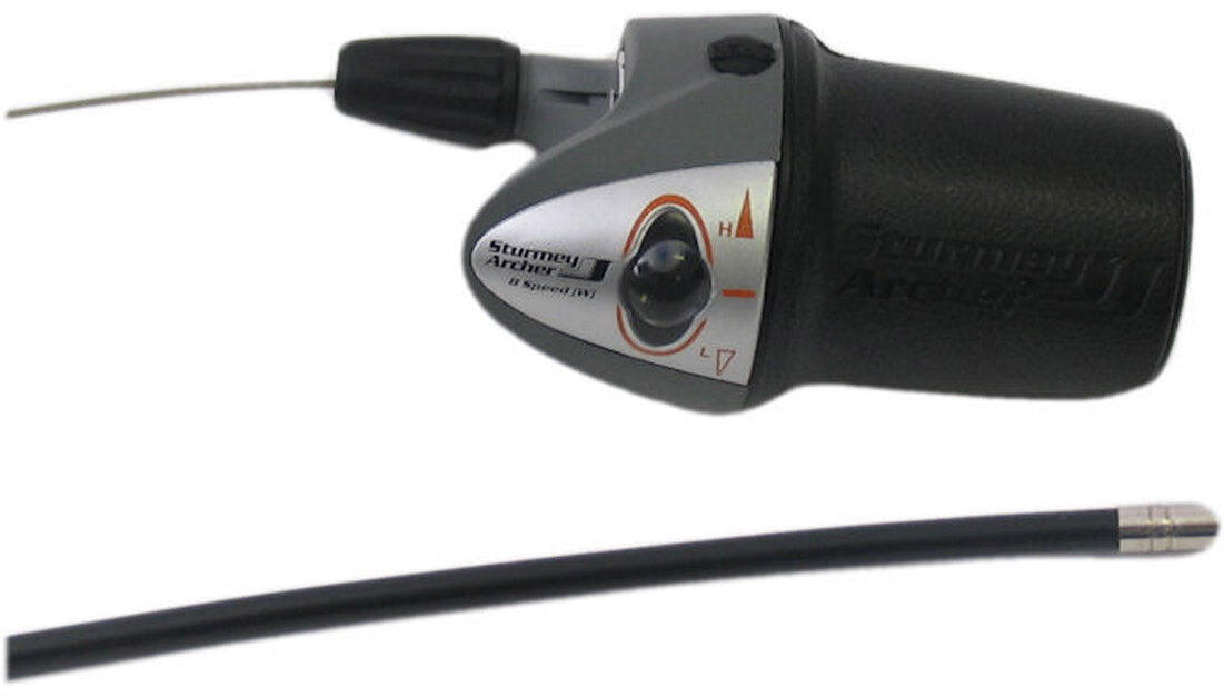 RST Sturmey Archer HSJ-955 Comando a rotazione 8V destro con cavo interno.
