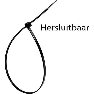 Selco zak kabelbinder open/sluitb 280x3.5