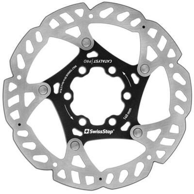 Swissstop - remschijf catalyst pro 6 bolt 140mm