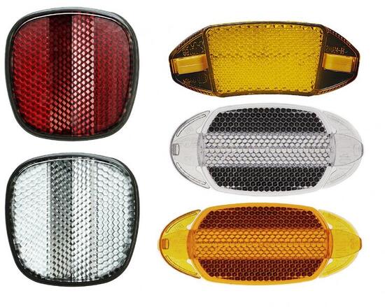 Herrmans 10-teiliges Reflektorset für Radfahrer