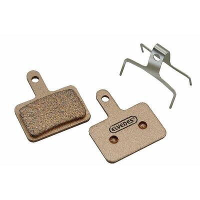 Paar metalen fietsremblokjes elvedes shimano br-m375, m415-m495, m515, m525
