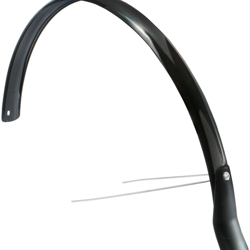 Eurofender Rear Fender 28 Inch 51 mm Glossy Black