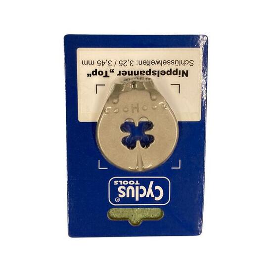 Cycplus Chiave per Nippli 517 in Acciaio Inox/Alluminio Argento.