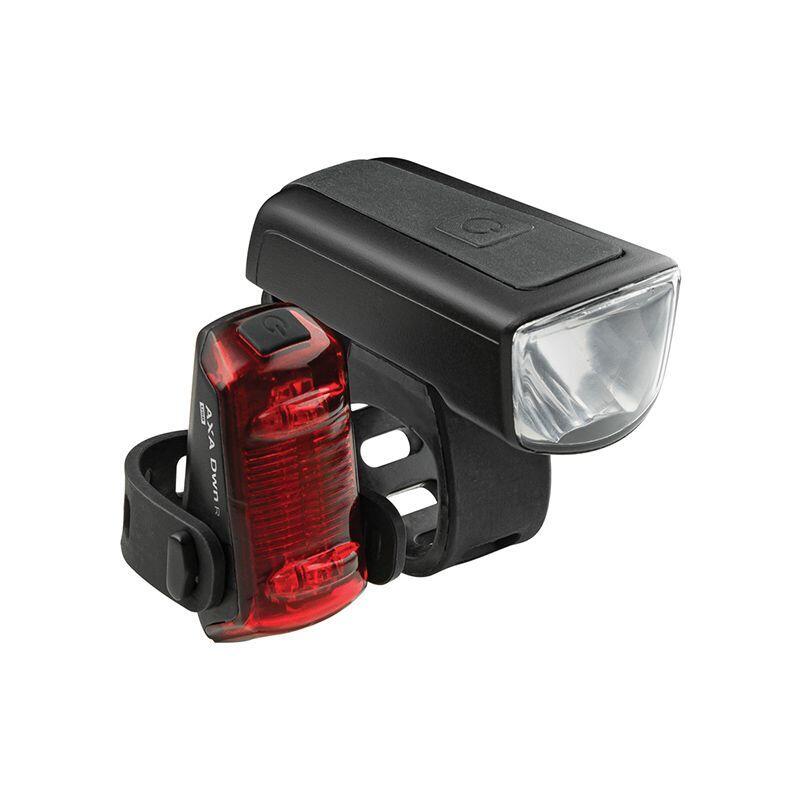 Set of front and rear bicycle lights Axa Dwn 30 Dwn Led Usb-C
