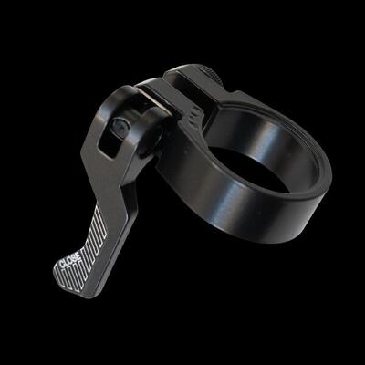 Ursus Sattelklemme Ø349 mm mit Schnellverzichter schwarz