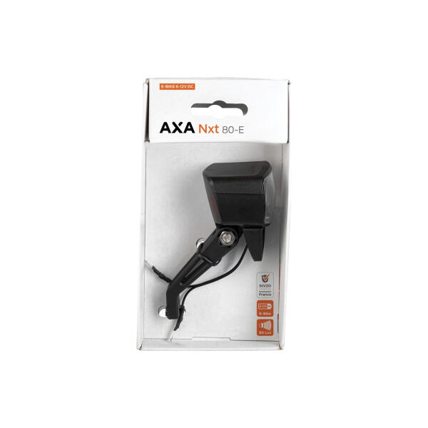 voorste fietslamp Axa Nxt 80 E-Bike 6-12V Led 80 Lux 3/6