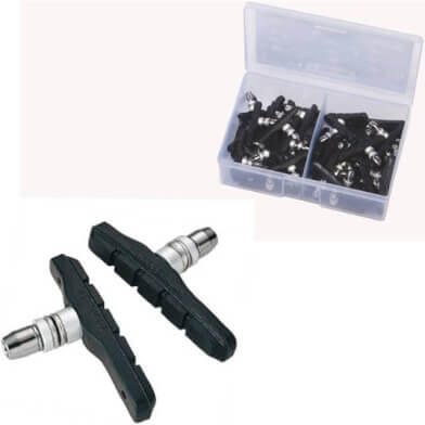 Pastiglie freno Union V-Brake 72 mm confezione 25 pezzi.