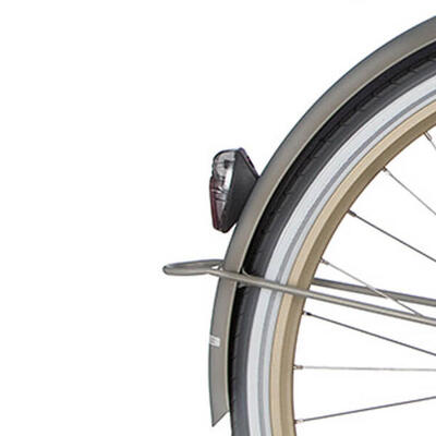 Cortina achterspatbord u4 nd transport 28" purse grey matt