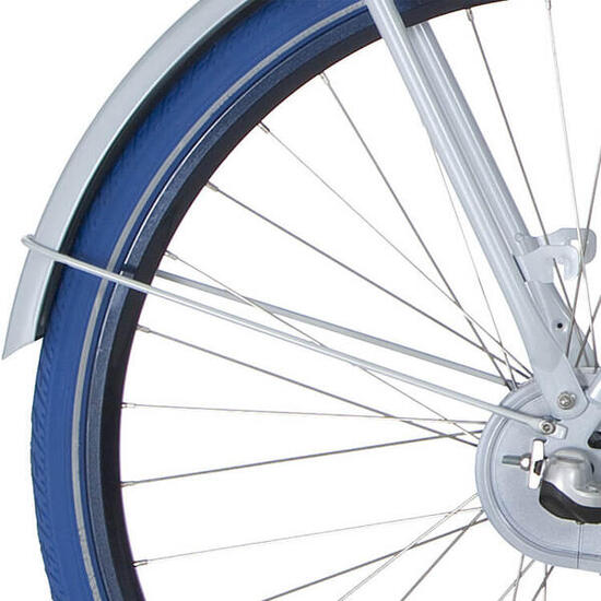 Asta parafango posteriore Cortina Milo grigio perla 28 pollici 355 mm